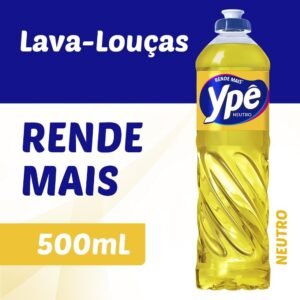 Detergente Líquido 500ml Neutro 12 UN Ypê