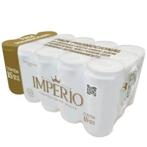 Cerveja Império Puro Malte Lata 269ml C/15